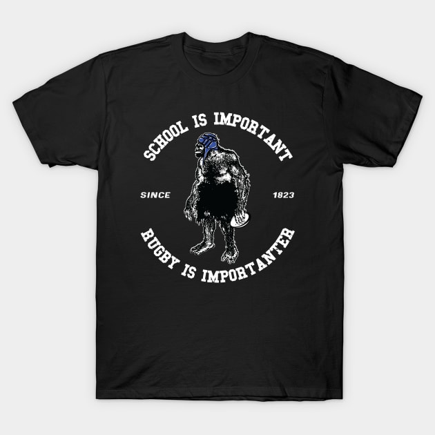 Rugby Is Important Rugby Fan Gift T-Shirt by atomguy